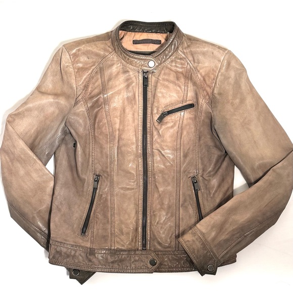 Andrew Marc Jackets & Blazers - Andrew Marc Women Leather Moto Jacket